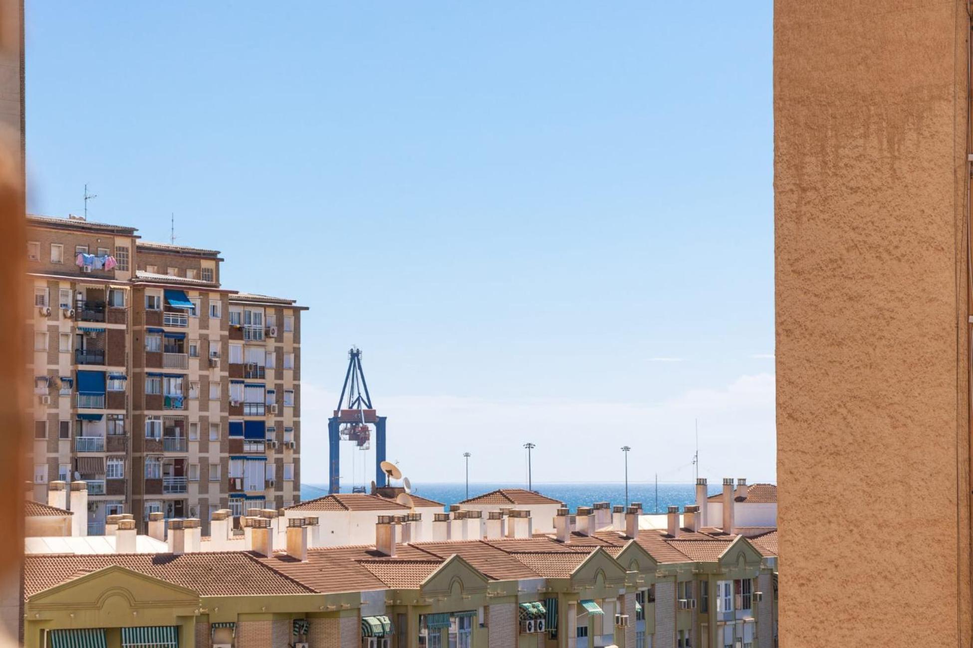 " El Rebalaje"Playa 550M-Centro 1'8Km-Parking Lägenhet Málaga Exteriör bild