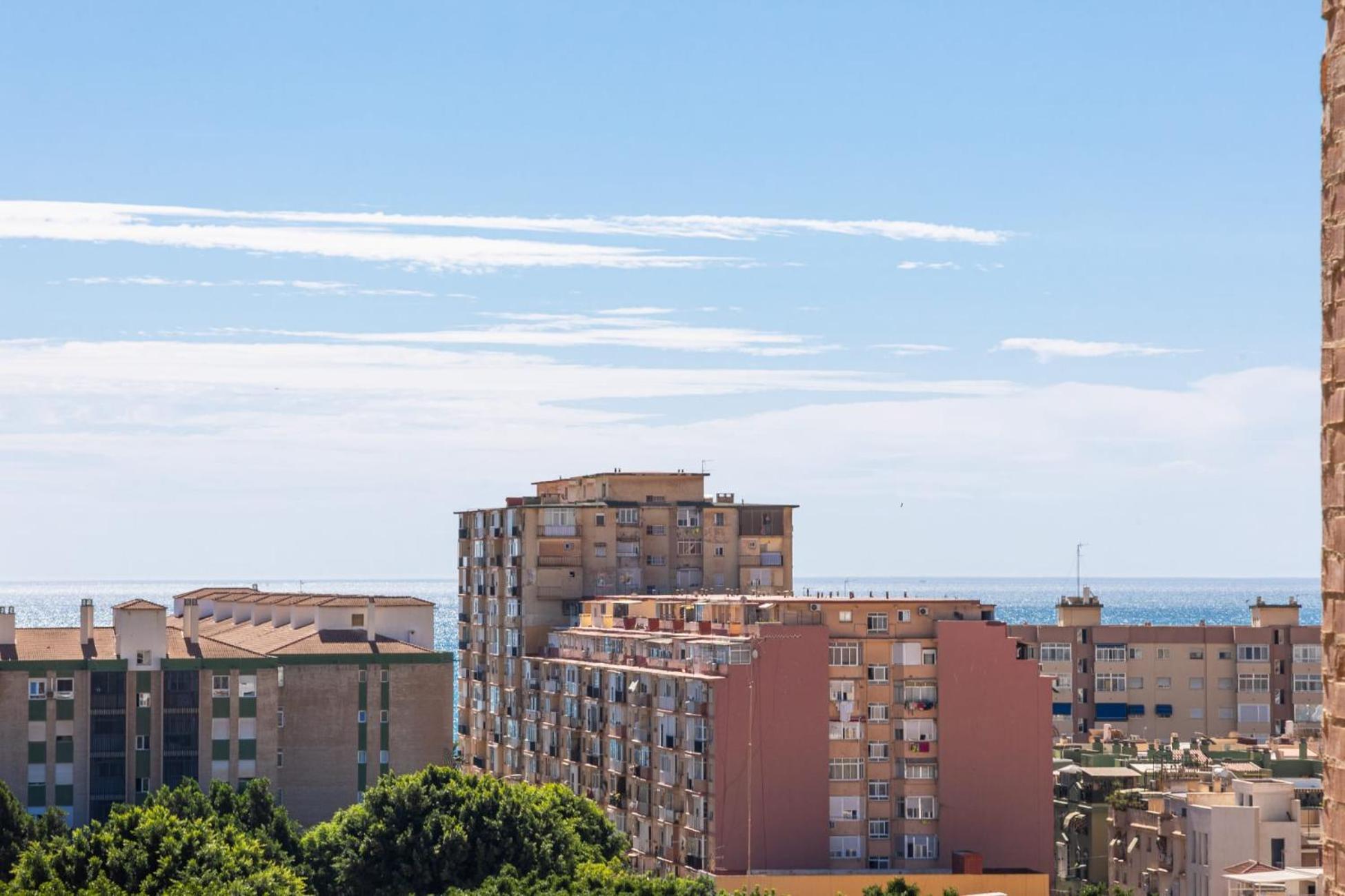 " El Rebalaje"Playa 550M-Centro 1'8Km-Parking Lägenhet Málaga Exteriör bild